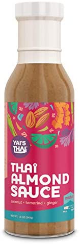 Yai's Thai Almond Sauce 12 Ounce Bottle