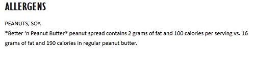 Pack of 3, Better'n Peanut Butter, Low Sodium Peanut Spread, Low Fat and Gluten Free, 16 Ounces