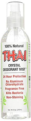 Thai Deodorant Stone Crystal Mist Natural Deodorant Spray 8 oz. Bundle