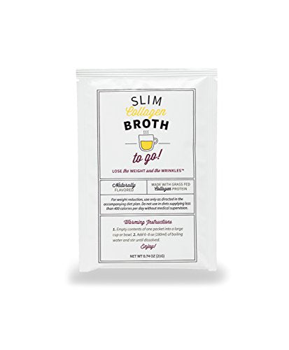 10-Day Belly Slimdown Bone Broth Collagen Pack by Dr. Kellyann - 10 Bone Broth Packets, 5 Keto Chocolate Almond & 5 Keto Vanilla Almond Protein Shakes - Weight loss, Keto, Paleo Diets (20 Servings)