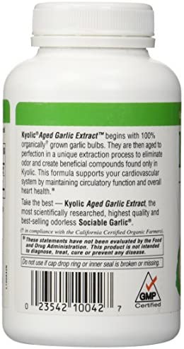 Kyolic Aged Garlic Extract Formula 100, Cardiovascular