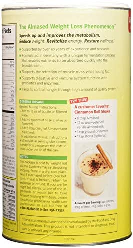 Almased Multi Protein Powder Supports Weight Loss (Pack of 2)