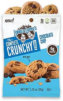 Lenny and Larrys The Complete Crunchy Cookie - NEW Bite Sized Plant Based Protein Cookies- 3 Variety, 4 of each flavor (12 pk) - Vegan - Non Gmo