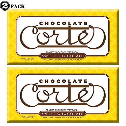 Chocolate Cortes Sweet Chocolate (2 Pack) 7 Oz each