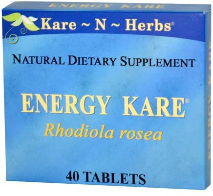 Kare-N-Herbs Energy Kare Tablets, 40 Count