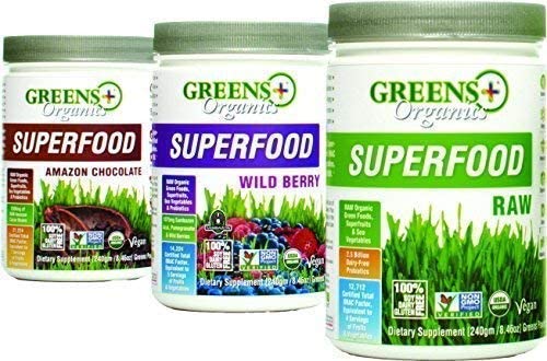 Greens+ Organic Powder-Non GMO-Dietary Supplement