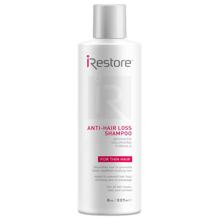 SaIe: iRestore Max Growth Bundle includes the 3-in-1 Hair Growth Supplement, Anti-Hair Loss Serum, Anti-Hair Loss Shampoo and Anti-Thinning Conditioner to combat hair loss