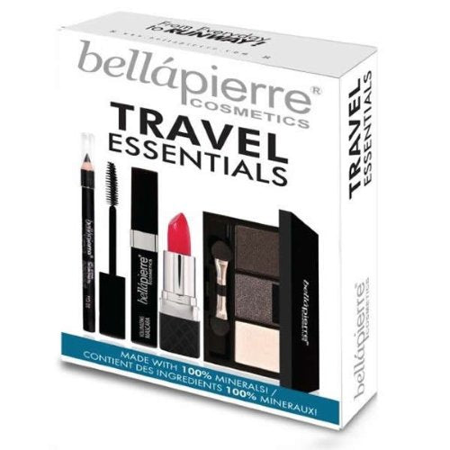 Bellapierre Cosmetics Travel Essentials 4-piece Kit. Made with 100% Minerals