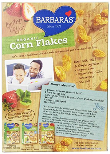 Barbara's Bakery Organic Corn Flakes Cereal