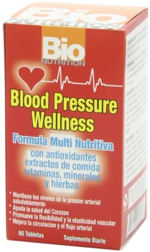 Bio Nutrition Blood Pressure Wellness Tabs, 60 Count