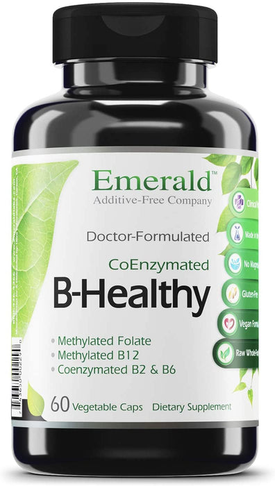 Emerald Labs B-Healthy with Biotin, Vitamin B12 and More to Support Energy and Immune Health and Support a Decrease Stress and Fatigue