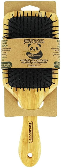 Paddle Bamboo Hairbrush Senzacare 1 Brush