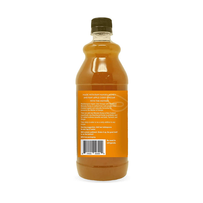 Wedderspoon Apple Cider Vinegar With Monofloral Manuka Honey