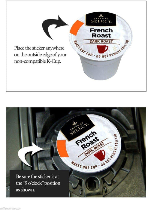 K-cup 2.0 Freedom Stickers for Keurig 2.0 Series Brewers