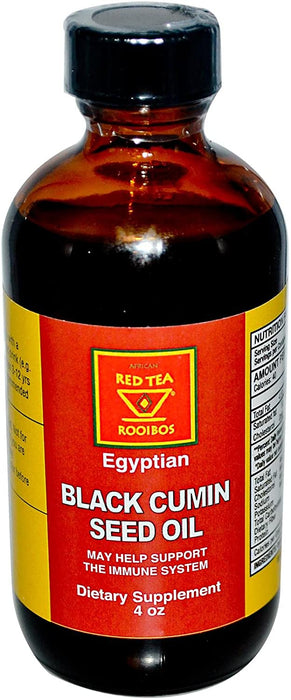African Red Tea Imports Black Seed Oil Pure Oil, 4 oz
