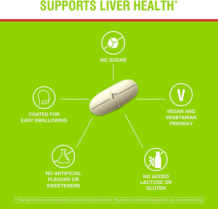 Swisse Ultiboost Liver Detox | Supports Liver Health & Function | Provides Relief for Indigestion & Bloating | Milk Thistle, Artichoke & Tumeric