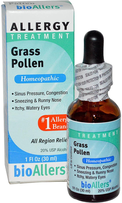 Grass Pollen & Allergies#706 BioAllers 1 oz Liquid