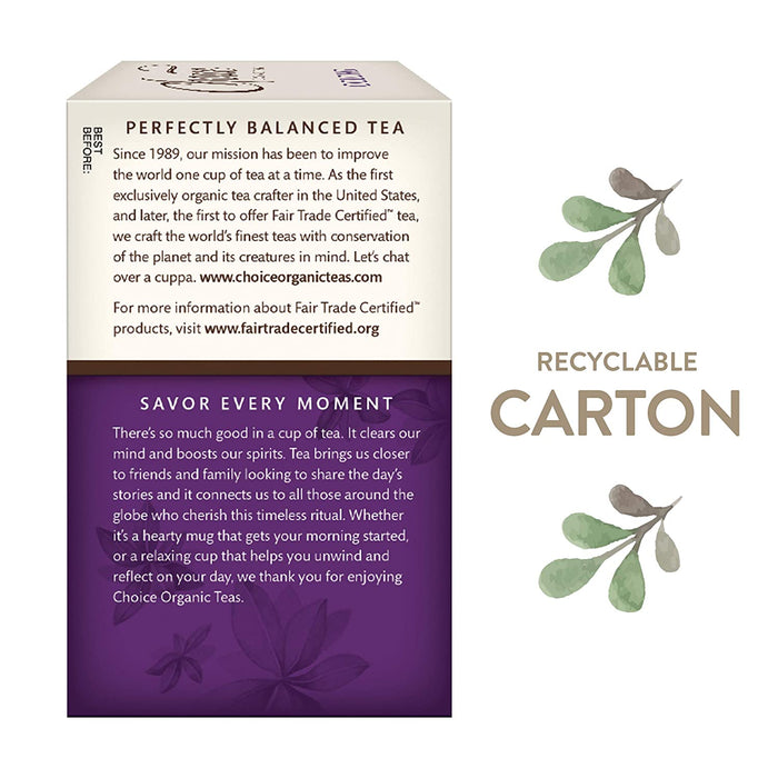 Choice Organic Teas - Oolong Tea (6 Pack) - Organic Oolong Tea - 96 Tea Bags