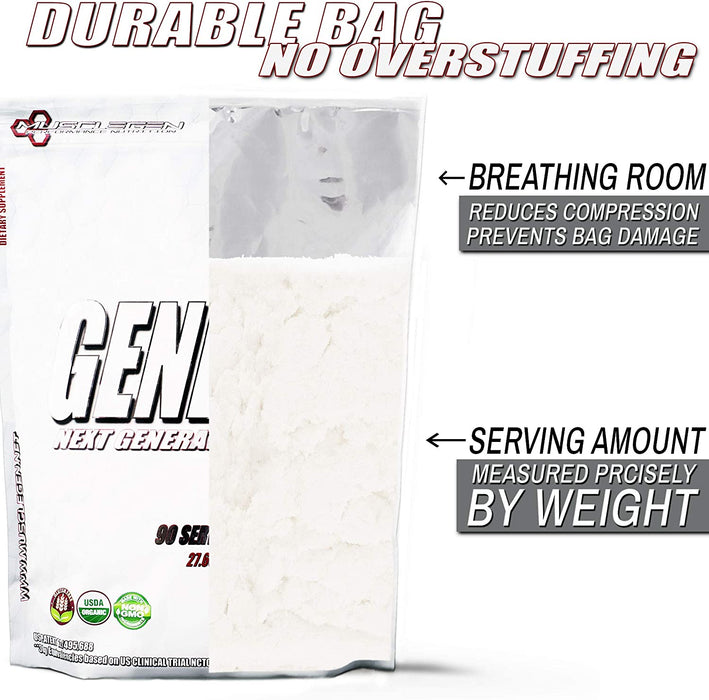 GENEPRO Protein: Premium Low Calorie Protein for Absorption, Muscle Growth, and Mix-Ability
