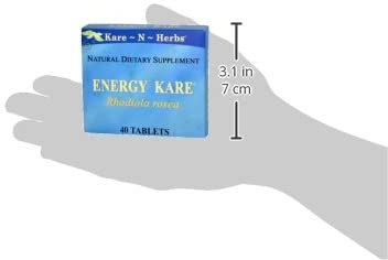 Kare-N-Herbs Energy Kare Tablets, 40 Count