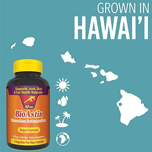 BioAstin Hawaiian Astaxanthin 12mg