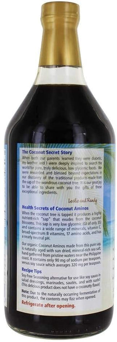 Coconut Secret - Coconut Aminos Soy-Free Seasoning Sauce - 30 fl. oz.