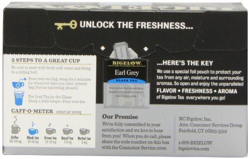 Bigelow Earl Grey Tea, 20 ct