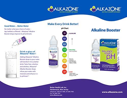 ALKAZONE Balance Your pH (Antioxidants Alkaline Mineral Booster & Supplements) (Single)