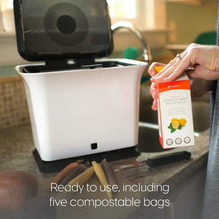 Full Circle Odor Free Countertop Compost Collector