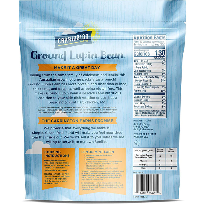 Carrington Farms Ground Lupin Bean - 32oz.